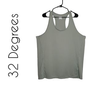 32 Degrees cool racerback tank top plus size XXL
